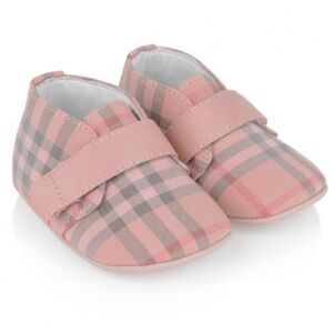 Burberry Pink Baby Shoes